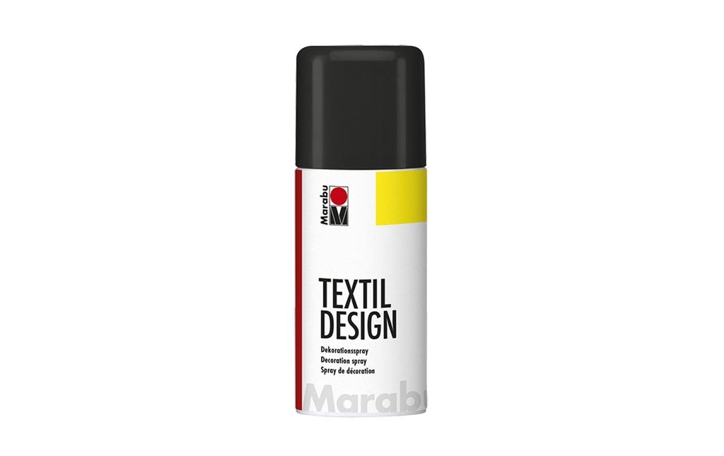 Marabu Peinture pour textile Textil Design 150 ml, Noir