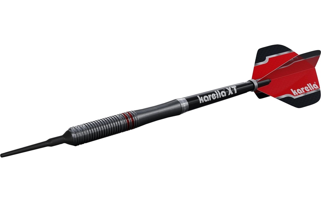 Karella Fléchettes Fléchettes souples Fighter 20g, 3 pièces – Noir