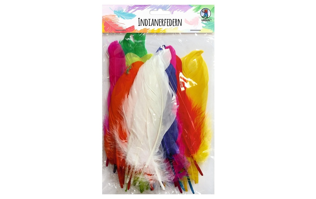 URSUS Plumes 50 pièces, Multicolore