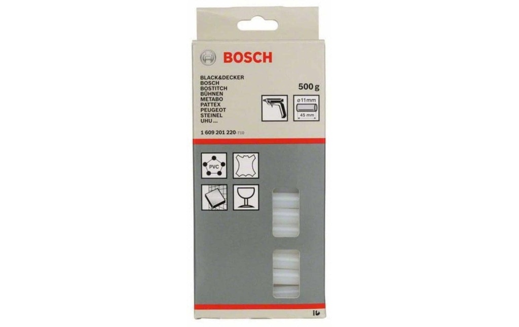 Bosch Professional Bâtonnet de colle Ø 11 mm transparent
