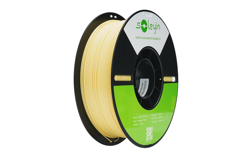 Creality Filament Soleyin Ultra-PLA Jaune 1.75 mm 1 kg