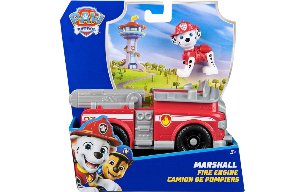 Spinmaster La pat patrouille Véhicule de base Marshall
