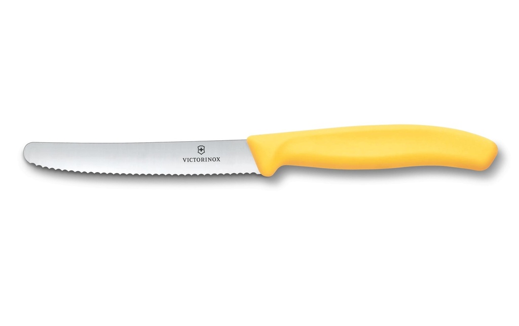 Victorinox Couteau de table Swiss Classic, 11 cm, jaune