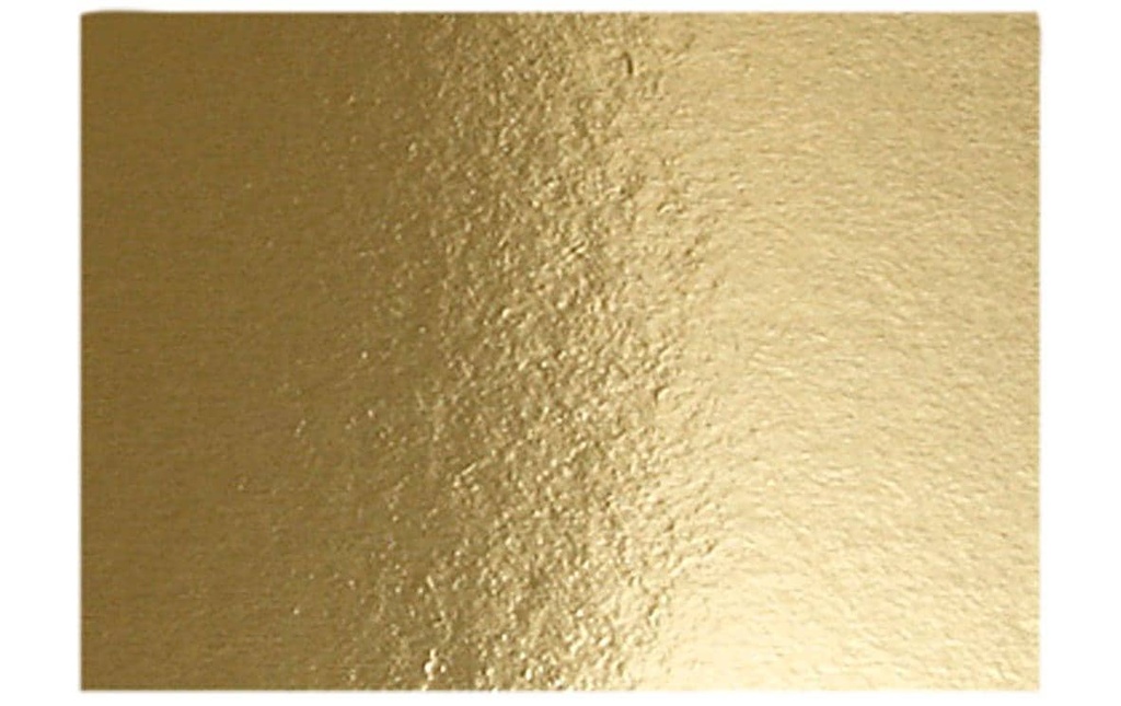 Creativ Company Papier métallisé A4, 280 g/m², or,10 feuilles