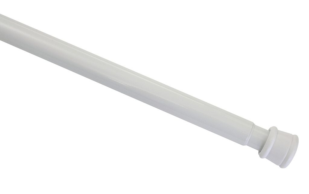 Gardinia Barre de tension 90 - 140 cm, blanc