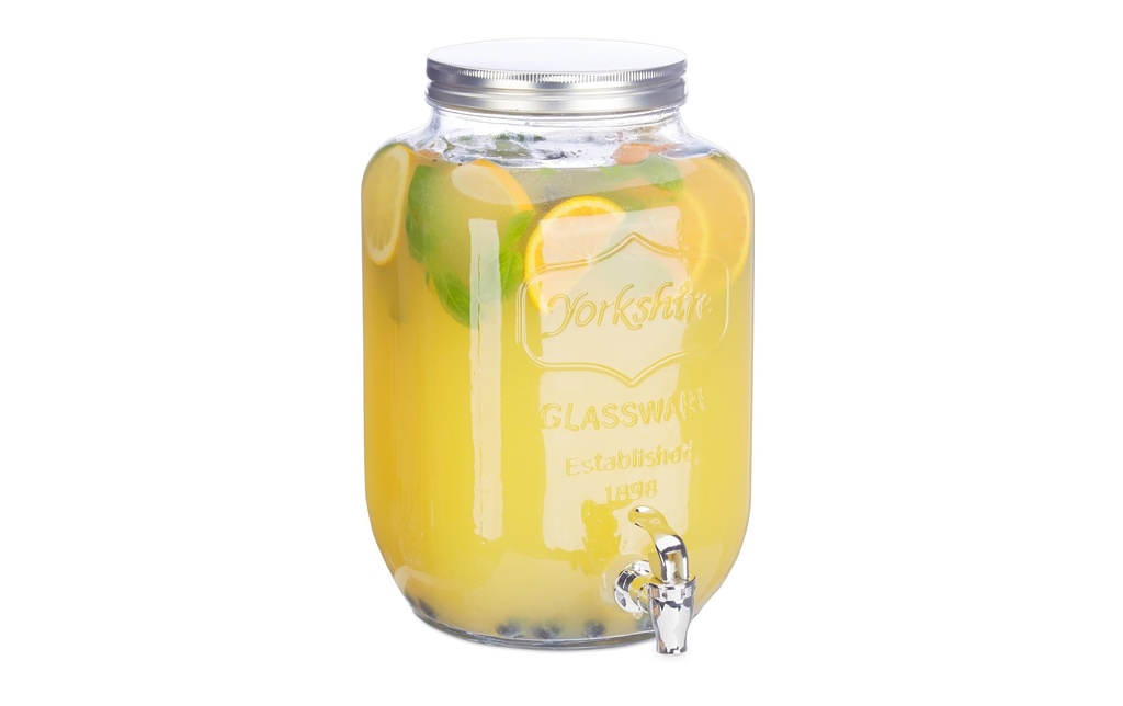 relaxdays Distributeur à boissons 8 litres
