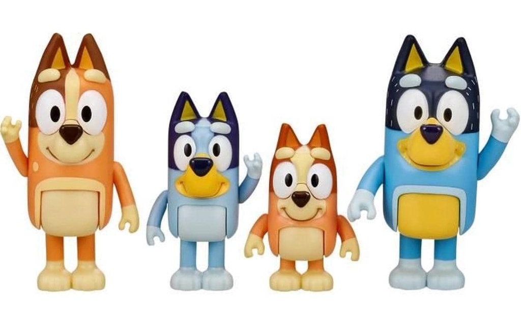moose Ensemble de pions Bluey & Family