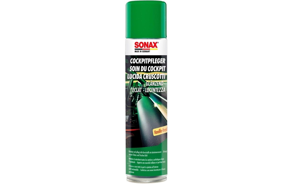 Sonax Nettoyant pour matières plastiques Cockpit Vanilla-Fresh 400 ml