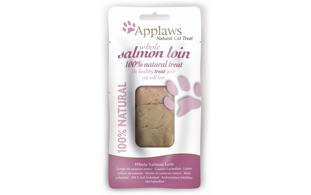 Applaws Collation pour chat Filet de saumon, 30g