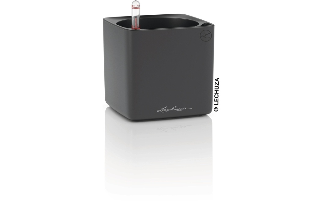 Lechuza Set per l'irrigazione CUBE 16 Gris basalte mat