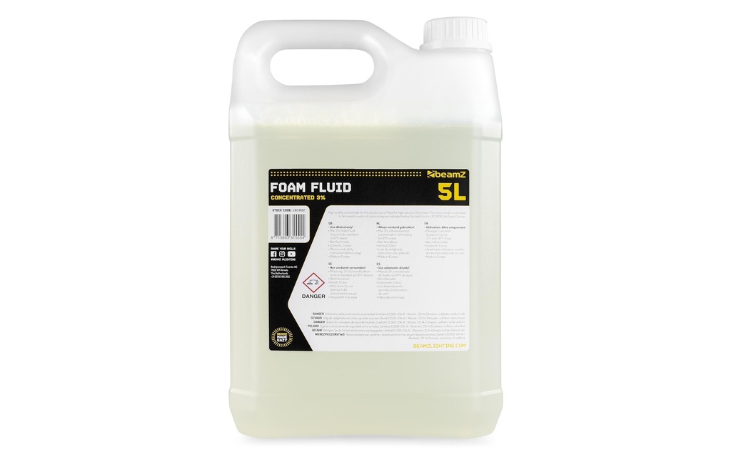 BeamZ Mousse fluide FFL5 5 l