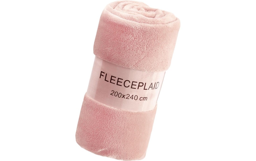 Flair Couverture Coral 200 x 240 cm, rose