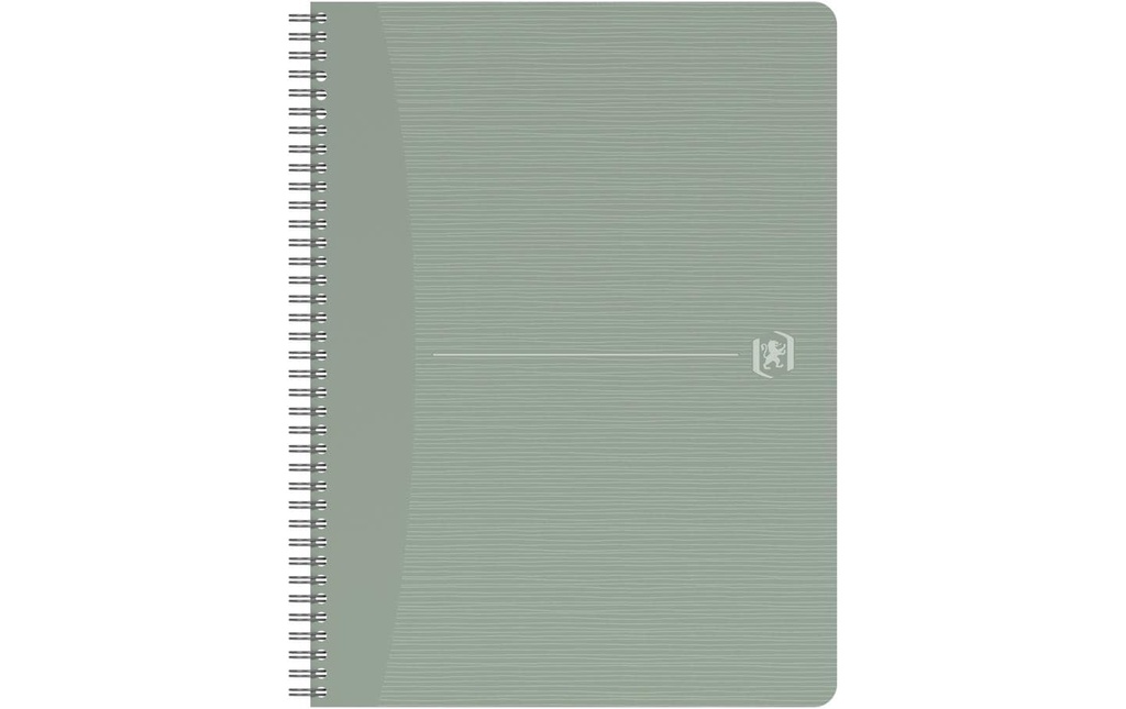 OXFORD Cahier spirale A4 5mm recy ver (90 pces)