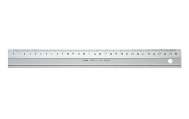 LINEX Règle 30cm Aluminium