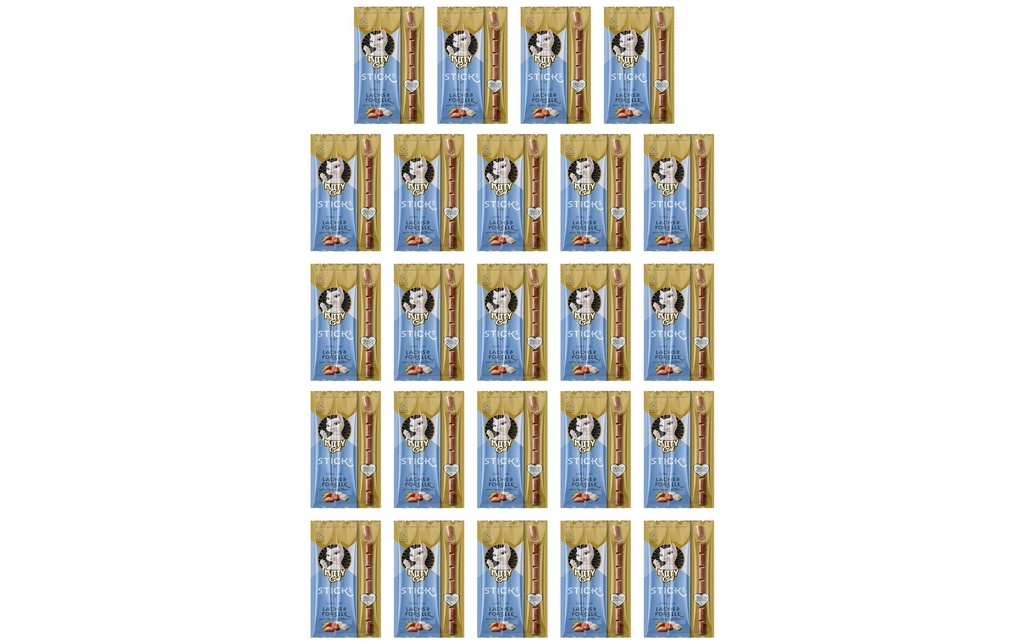 KITTY Cat Collation pour chat KittyCat Stick saumon, truite 24 x 15 g