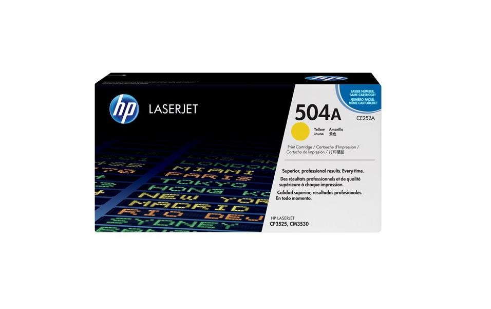 HP HP toner 504A yellow