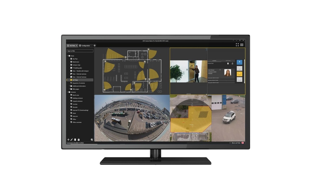 Axis Camera Station Pro Core to Universal NVR License