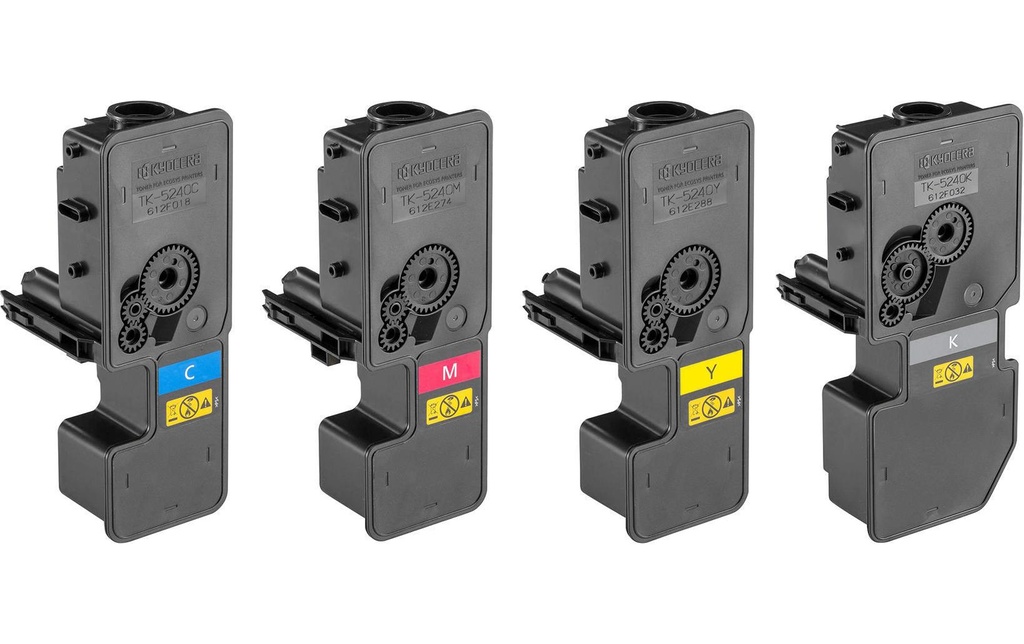 Kyocera Kits de toner TK-5220 Magenta/Yellow/noir/Cyan