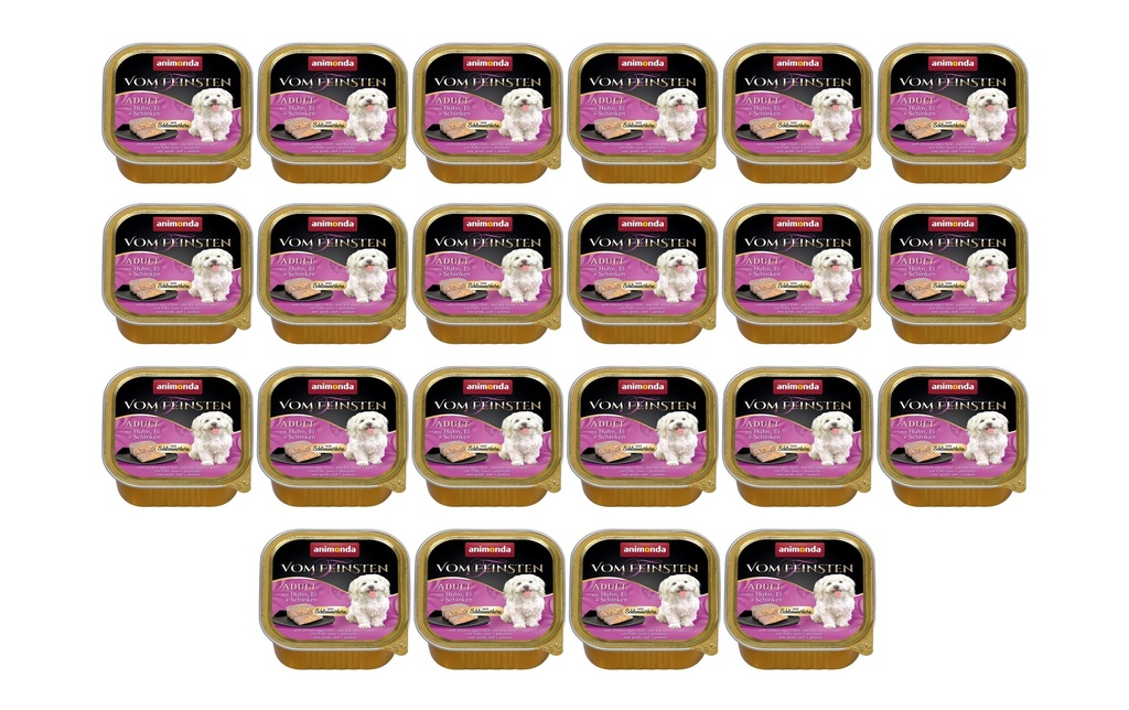 animonda Alimentation humide V.Feinsten noyau gourmand poulet/jambon 22 x 150g