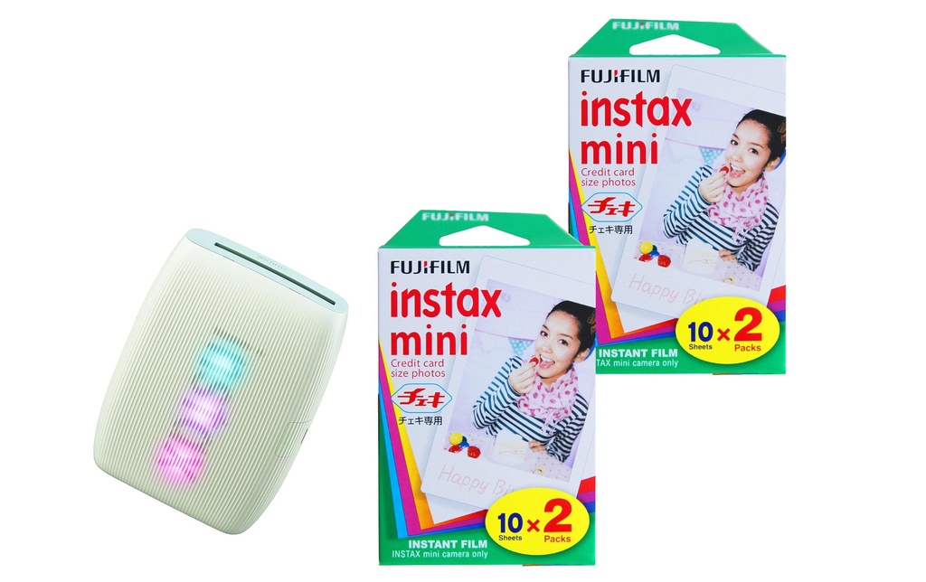 Fujifilm Imprimante mobile mini Link 3 Incl. 2x Duo Pack Vert