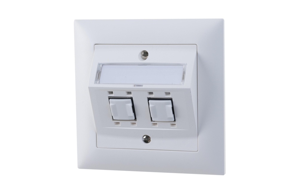 Feller EDIZIOdue Prise réseau UP 2x RJ45 Cat. 6A non blindé
