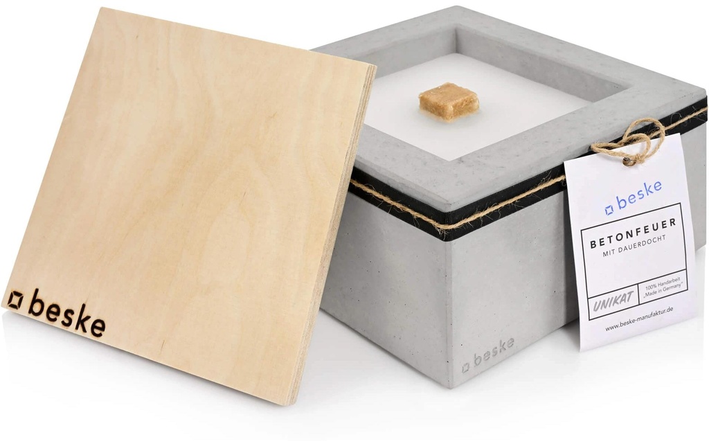Beske Feu de béton Kula' 20 x 20 x 11 cm