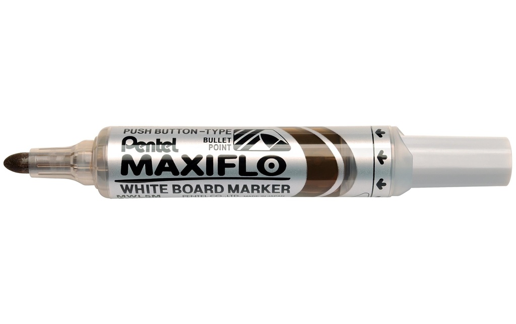 pentel Marqueur pour tableau blanc Maxiflo 3 mm Marron, 1 pièce