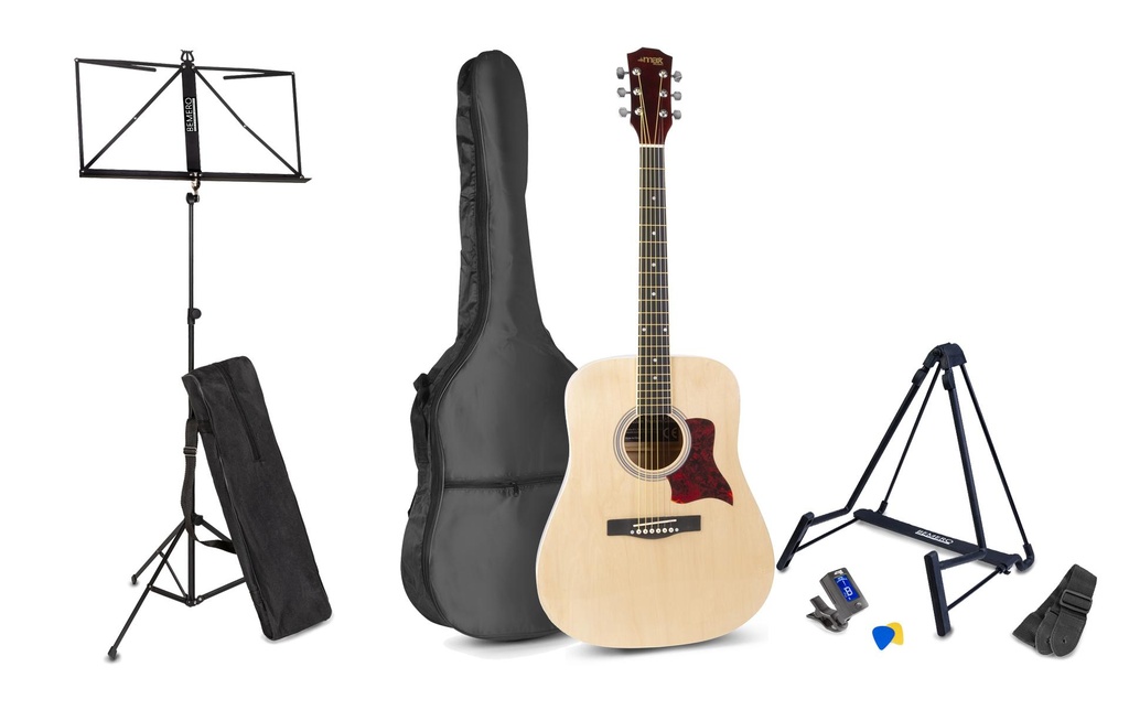MAX Guitare occidentale SoloJam Kit Nature