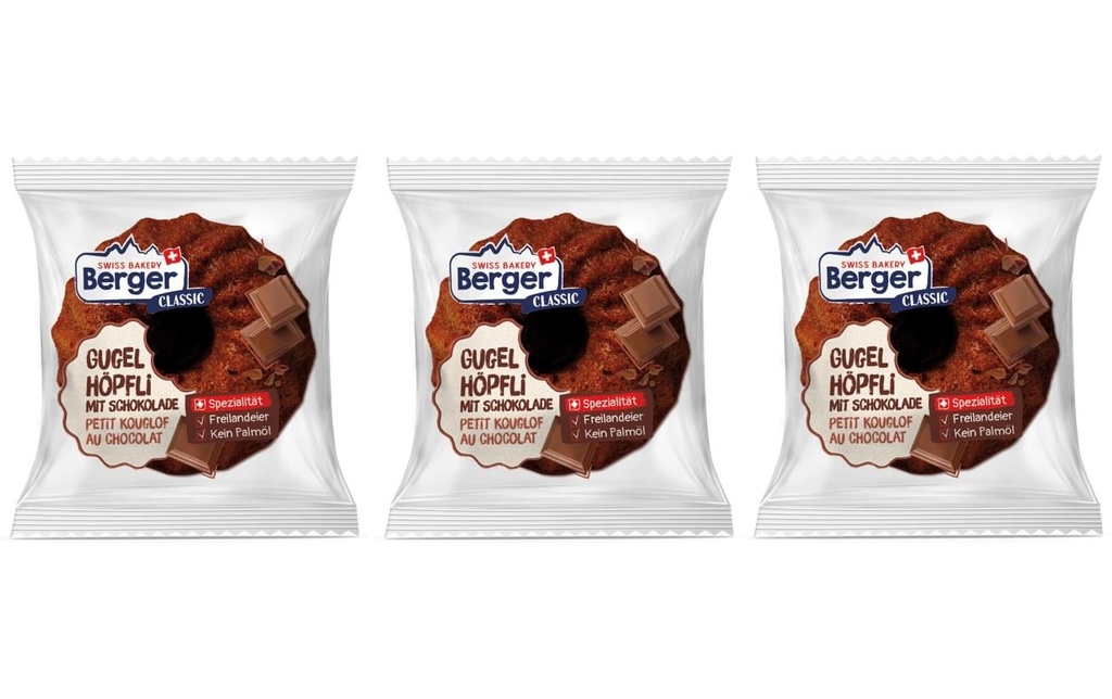 Berger Kouglof au chocolat 3 x 45 g