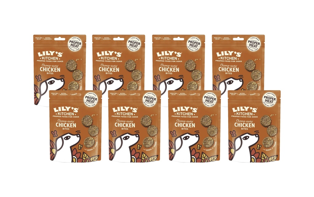 Lily's Kitchen Chicken Bites 8 x 70 g