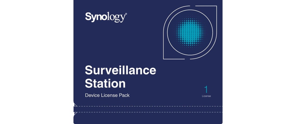 Synology Pack de licences pour les appareils de vidéosurveillance 1 licence virtuelle