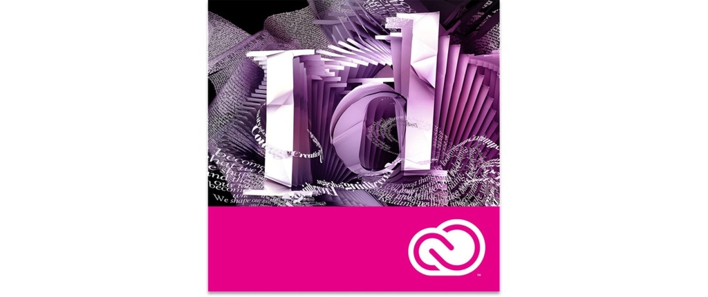 Adobe InDesign for Teams MP, Abonnement, 1-9 utilisateurs, 1 an