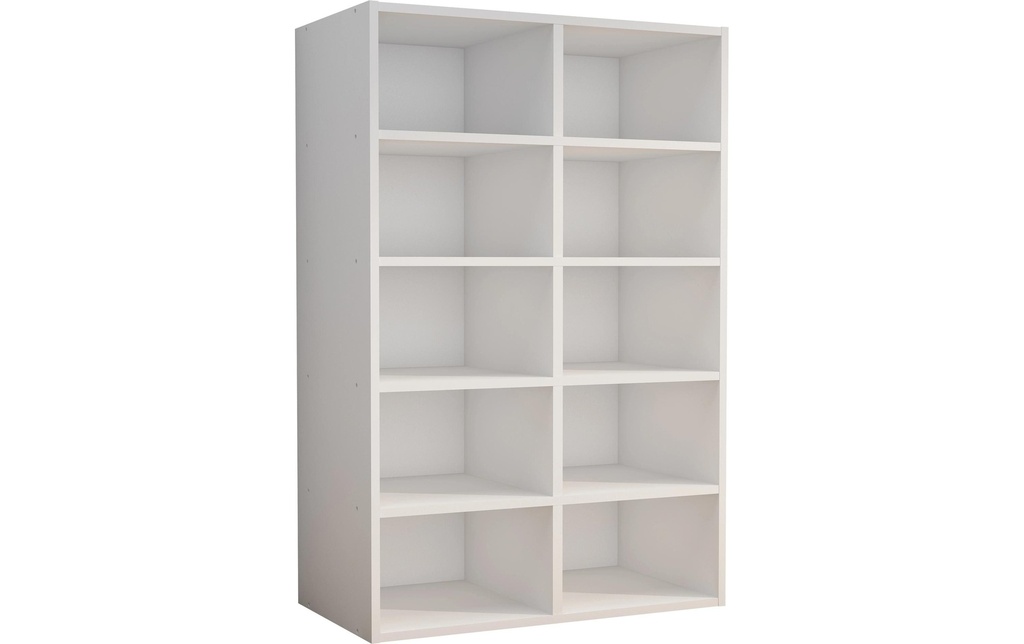 VCM Étagère à chaussures Hinsol M 55 x 83.9 cm, Blanc