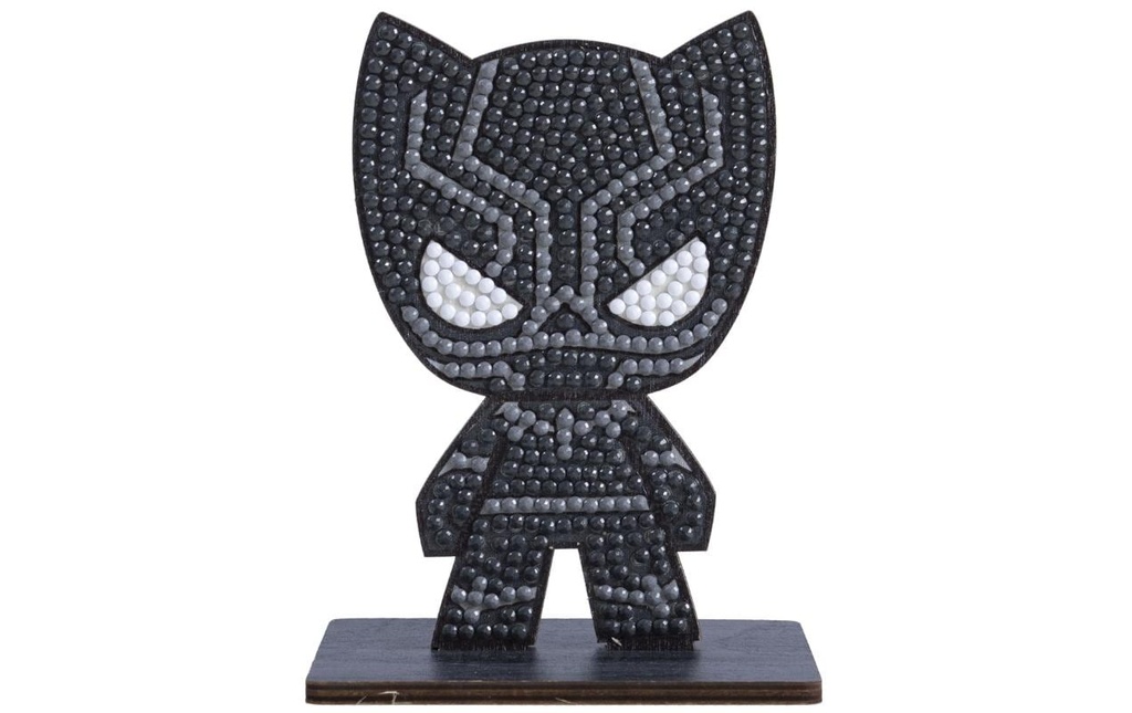 CRAFT Buddy Kits de bricolage Crystal Art Buddies Figurine de la Panthère noire