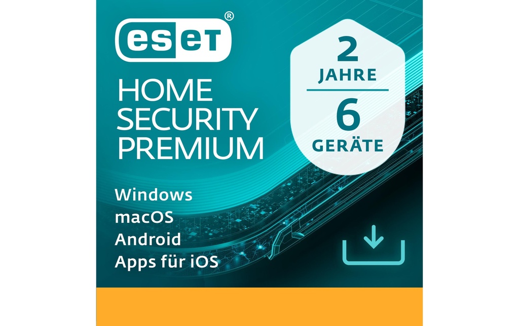 ESET HOME Security Premium Version complète, 6 Utilisateurs, 2 ans