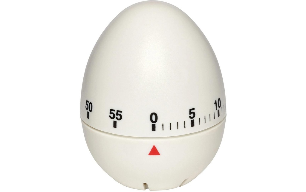 TFA Dostmann Minuteur de cuisine Œuf Blanc