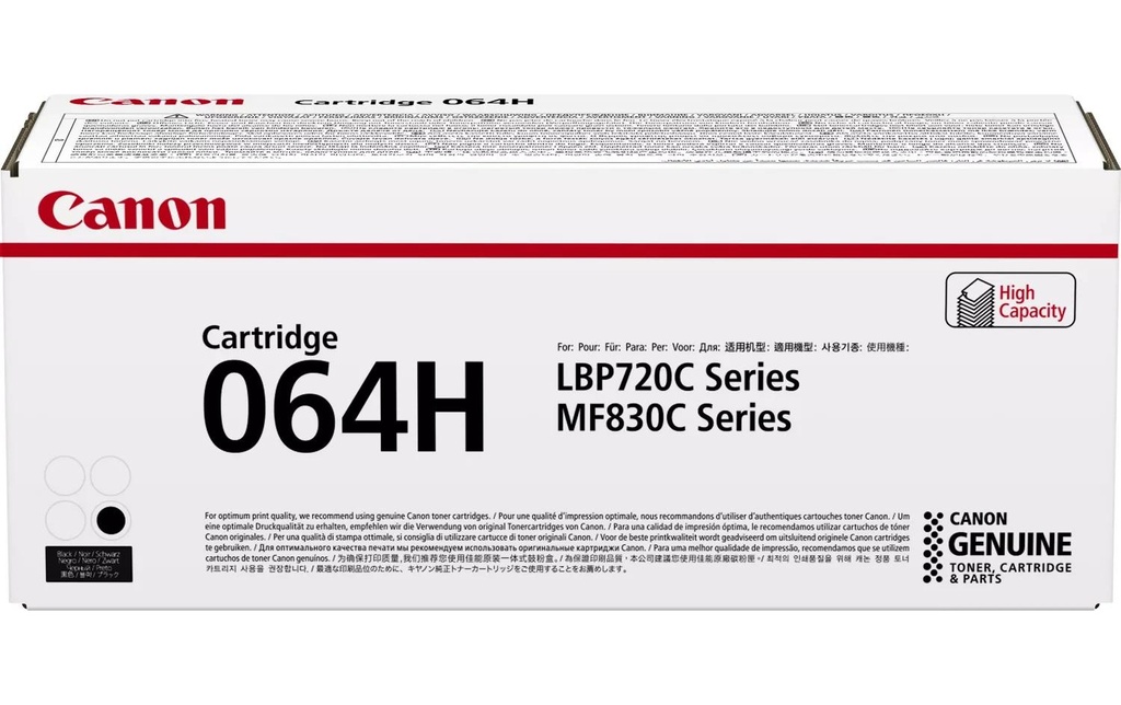 CANON Canon toner 064 H BK black