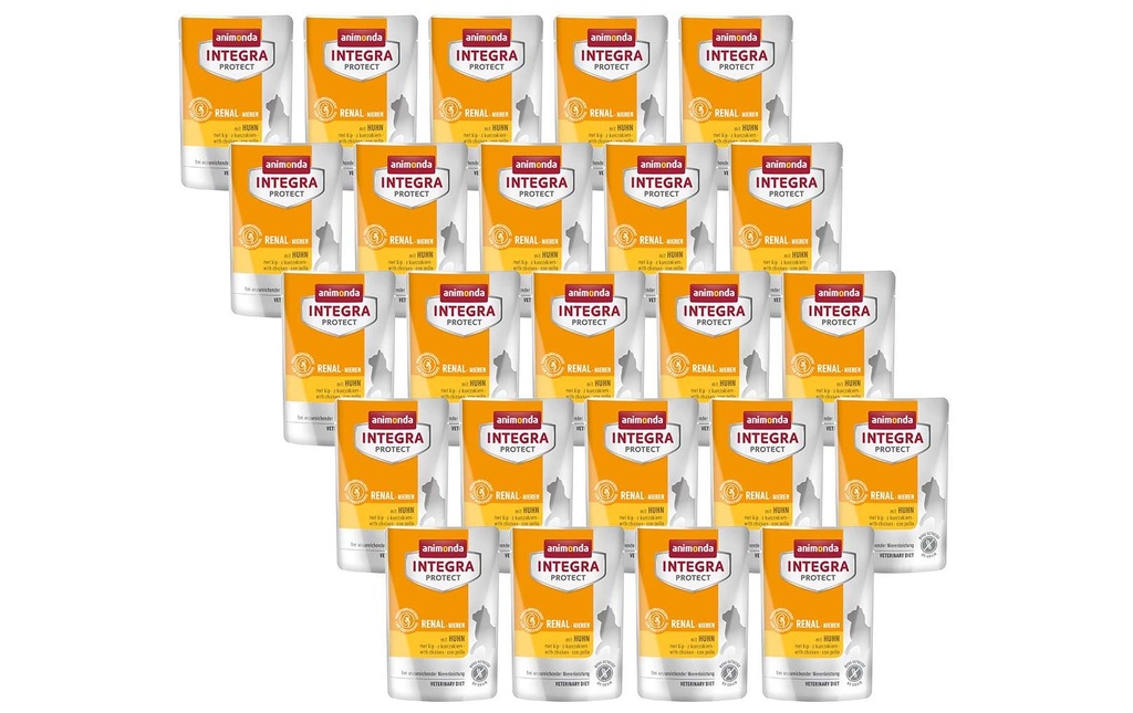 Animonda Integra Protect Nourriture humide Renal au poulet, 24 x 85g