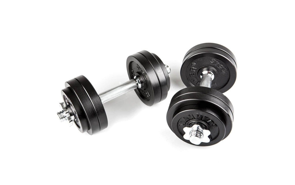 HAMMER Set d’haltères courts 30 kg