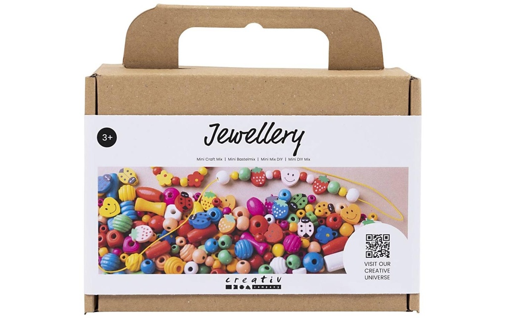 Creativ Company Kits de bricolage pour bijoux Mini Des couleurs gaies