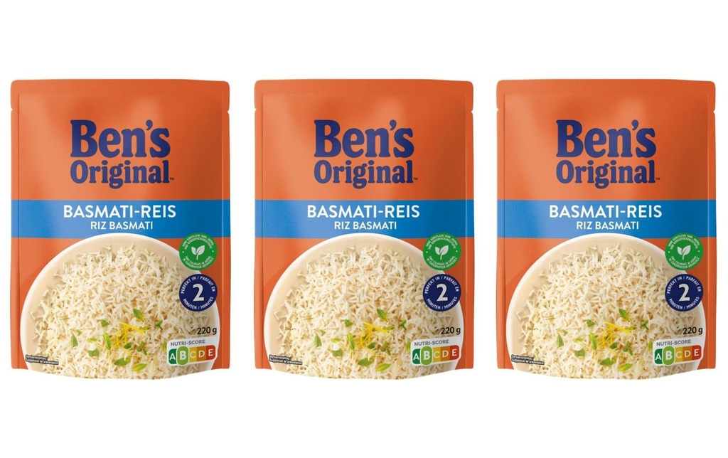 Ben's Original   Riz Basmati express 3 x 220 g