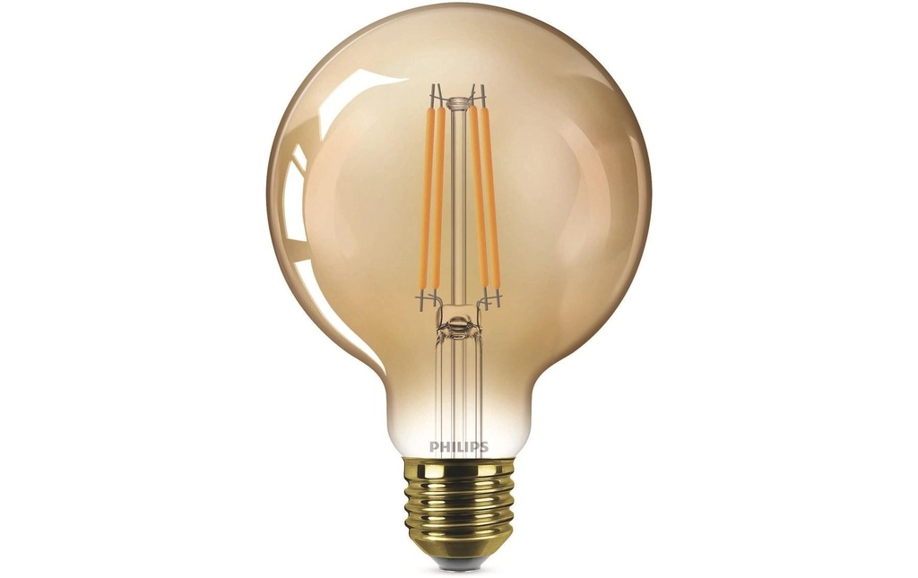 Philips LED Classic E27 ampoule décorative Globe, remplacement de 25W Blanc chaud (WW)