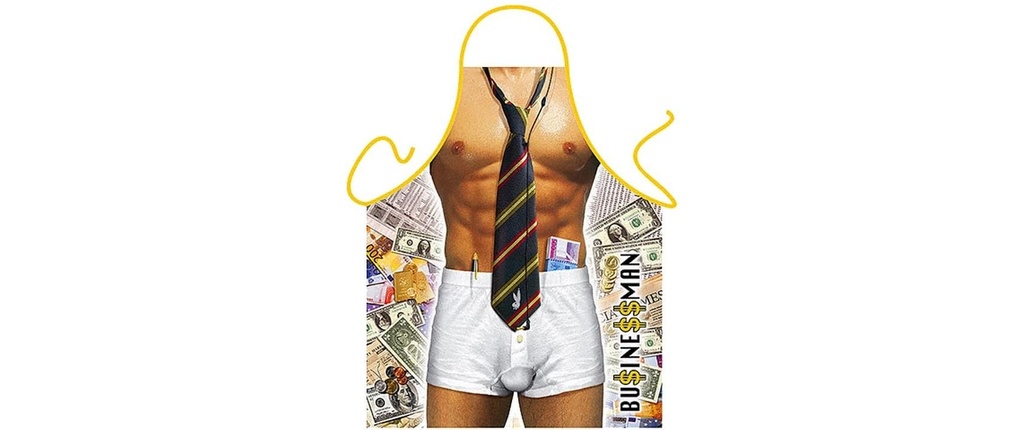 Trendcompany Tablier de cuisine Business Man