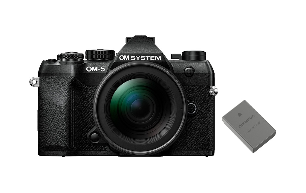 OM-System Appareil photo OM-5 II Noir Kit batterie M.Zuiko 12-45mm