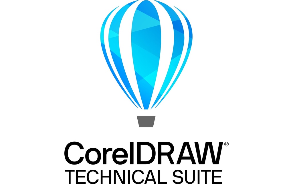 Corel CorelDraw Technical Suite Enterprise NPO, complet, 1 utilisateur, 1 an