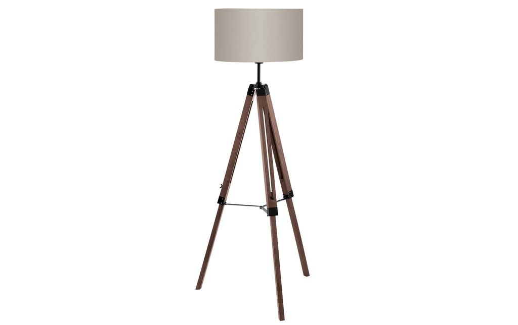 EGLO Leuchten Lampe sur pied LANTADA noisette excl. E27 1x60W