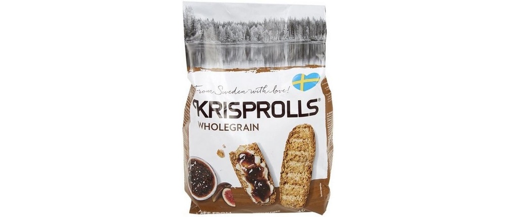 Pågen Collation Céréales complètes Krisprolls 400 g