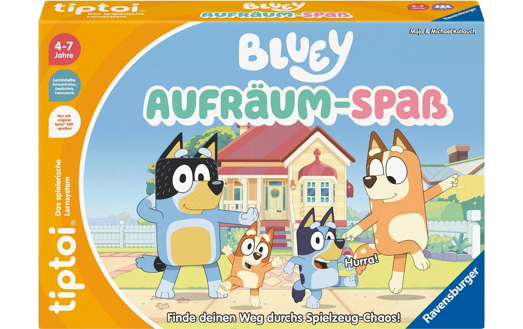tiptoi Jeu Bluey Aufräum Spass