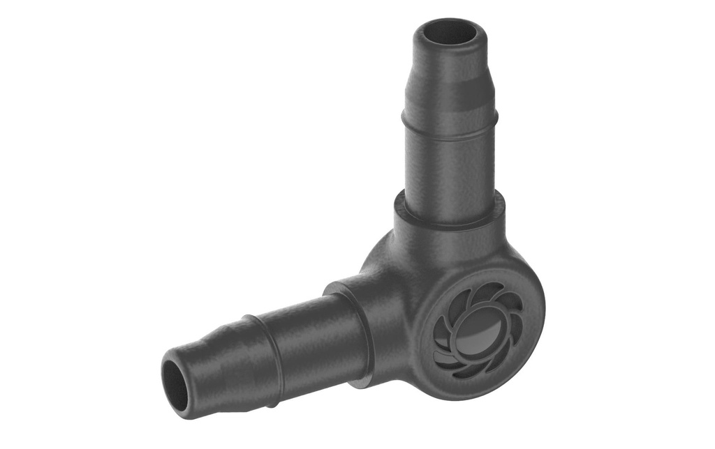 GARDENA Pièce en L Raccord en L 3/16 du système Micro-Drip 10 pièces