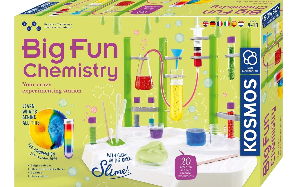 Kosmos Boîtes d’expérimentation Big Fun Chemistry